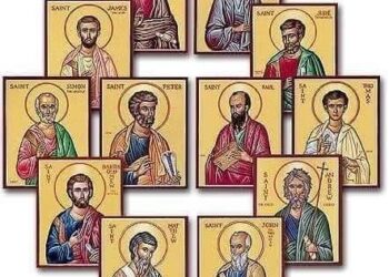 أقامَ اثنَي عشرَ ليكونوا معه