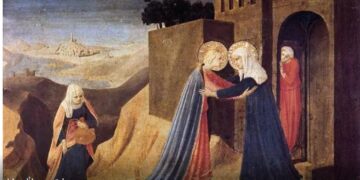 زيارة العذراء مريم لأليصابات