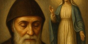 القديس شربل وقوة المسبحة الوردية الروحية