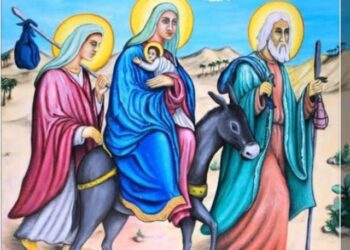 هل تعرف من هي المرافقة التي كانت مع الطفل يسوع وأمه مريم وخطيبها يوسف النجار في رحلة الهروب الى مصر وفق الايقونة – نقلا عن مخطوطات أثرية