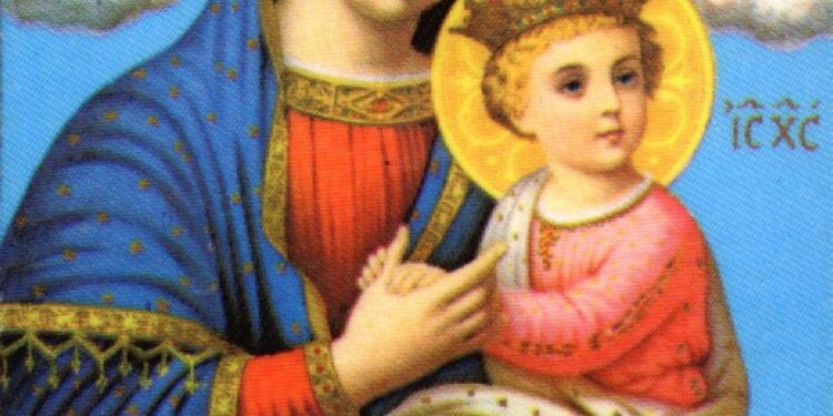 صلاة على أيقونة جديدة