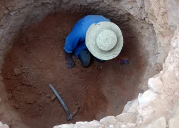 صلاة عند حفر بئر