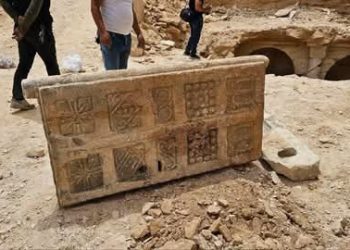 التراث المسيحي الأنطاكي اكتشاف أثري في مدينة معرة النعمان السورية