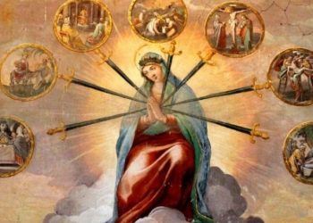 سيّدة الأحزان مثال تعزية الله للمؤمنين – صلاة لتكريم مريم أمّ الأوجاع