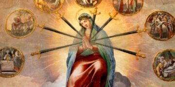 سيّدة الأحزان مثال تعزية الله للمؤمنين – صلاة لتكريم مريم أمّ الأوجاع