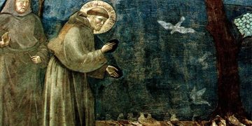 صلاة الصباح ونشيد القديس فرنسيس الأسيزي