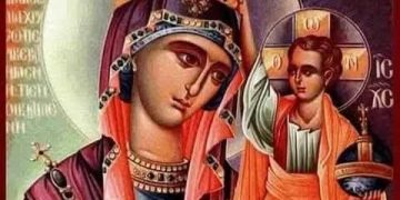 أيقونة “الملكة” مريم العذراء! – الأيقونة وشرحها