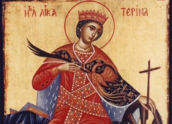 أيقونة القديسة كاترينا – الايقونة وشرحها