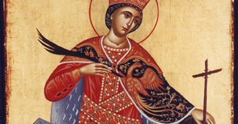 أيقونة القديسة كاترينا – الايقونة وشرحها