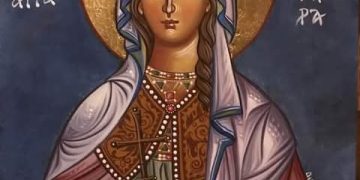 صّلاة القدِّيسة بربارة لله قبل استشهادها