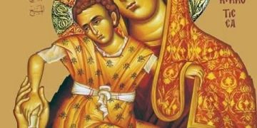 أيقونة السيدة الراحمة الكيكوسية – تاريخ الايقونة