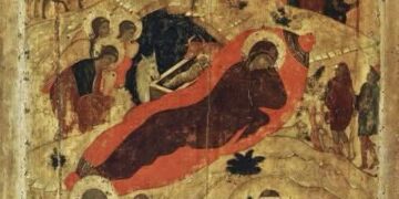 مَن رسم أَشهر أَيقونة أُرثوذكسيَّة للميلاد وعن ماذا تعبر؟