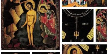 أيقونة الظهور الإلهيّ الموجودة في دير سيدة كفتون – الايقونة وشرحها