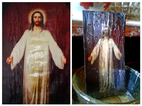 أيقونة الرب المُفيضَة للميرون (أيقونة “الرحمة الإلهية” في تبليسي) – تاريخ الايقونة