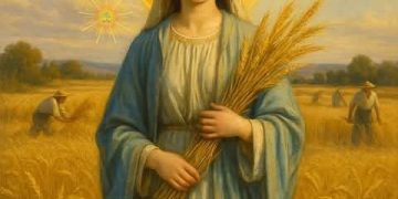 صلاة الصباح في عيد سيّدة الزروع