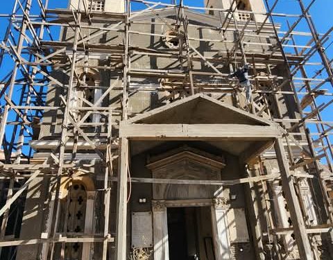 القديس أنطونيوس الكبير وكنيسة دخول السيد إلى الهيكل (Ὑπαπάντη) في مدينة طنطا وأيقونة للقديس أنطونيوس الموجودة في كنيسة