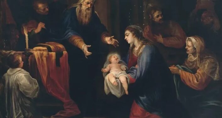 صلاة رائعة إلى مريم العذراء في عيد تقدمة ابنها يسوع إلى الله في الهيكل