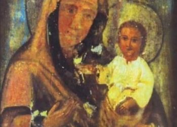 أيقونة والدة الإله، التي وُجدت في جوف شجرة – تاريخ الايقونة